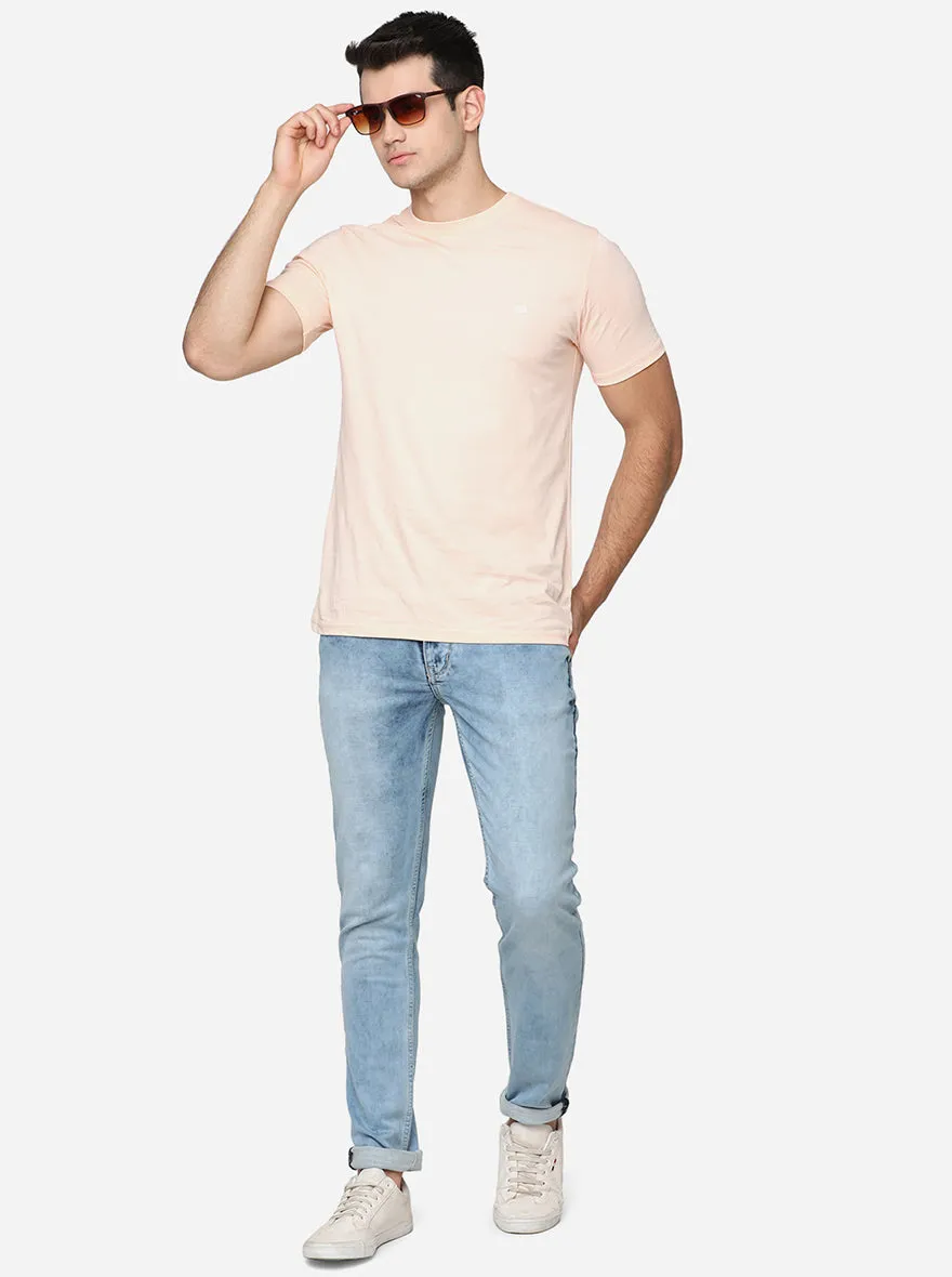 Ice Blue Washed Slim Fit Jeans | JadeBlue